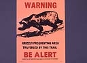 Yellowstone bear warning